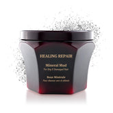 Jar of Saphira Healing Repair Mineral Mud restores moisture and shine.