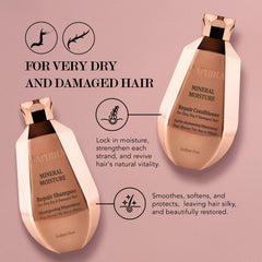 Saphira Mineral Moisture Repair Conditioner bottle delivering smooth, manageable results.