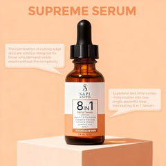 Sapi Anito 8-in-1 serum pump-dispense demonstrates easy, mess-free application for busy mornings