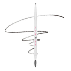 SARAH B. BETTER BROW pencil tip for precise brow definition.