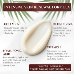 Close-up of the creamy texture highlighting hydration without heaviness.