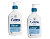 Sarna Calm + Cool bottle front view, offering cooling itch relief