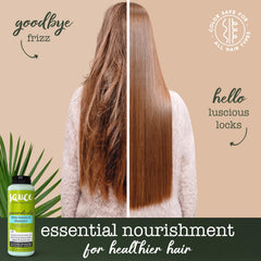 SAUCE BEAUTY Guacamole Whip Shampoo lather close-up showing creamy cleansing action.