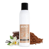 Sauce Beauty Vanilla Cocoa Dry Shampoo can for quick oil absorption and refreshed roots