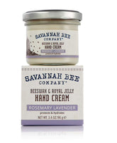 Savannah Bee Company Beeswax Hand Cream tube close-up showing rich hydration.