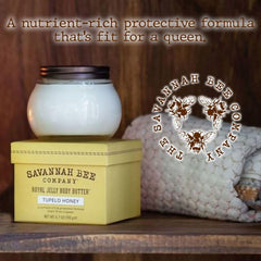 Citrus and vanilla aroma notes from Savannah Bee Royal Jelly Body Butter.