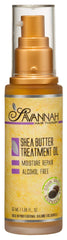 Savannah Hair Therapy oil bottle pour for easy, even application.