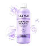 SAVILAND 5-in-1 acetone remover bottle for fast at-home polish removal.