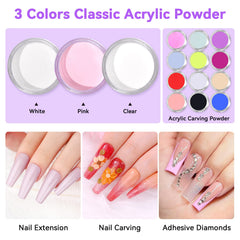 Saviland brush set included for smooth application