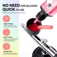 SAVILAND ultra-fine mist for precise airbrush nail designs