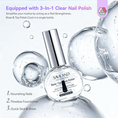 SAVILAND Aurora fast-dry formula applying in minutes.
