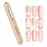 SAVILAND Cat Eye Magnet Round shape for precise home nail art.