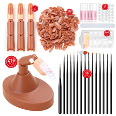 SAVILAND nail practice finger set helps you refine technique at home.