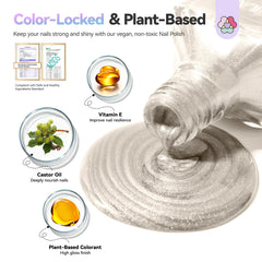 SAVILAND plant-extract castor oil formula bottle highlighting nourishing care