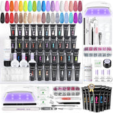 SAVILAND Poly Gel Nail Kit 36-color palette, ideal for at-home nail art variety