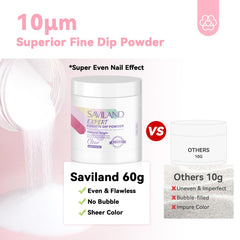 SAVILAND replacement brushes pack for precise dipping and smooth finish.