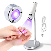 SAVILAND UV light sensor activation for hands-free 10-second curing.