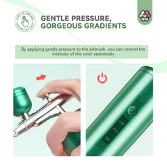 SAVILAND airbrush battery accessories showing long-life durability for extended sessions.