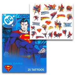 Savvi Avengers temporary tattoo design for party favors and play.