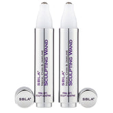 SBLA neck-chin-jawline wand pack shown for at-home lifting and firming.
