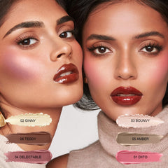 Scarman highlighter end adds bright lift for dewy, radiant skin