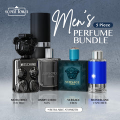 Scent Town Mont Blanc Explorer Ultra Blue sample evokes oceanic freshness and adventure.