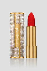 SCENT BEAUTY Heaven's Kiss lipstick case with rhinestones adds glam to any look.