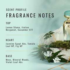 SCENT BEAUTY K-3 39 Blue Moss heart notes bottle reveals floral depth