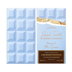 SCENT BEAUTY Sabrina Me Espresso bottle close-up showcases premium packaging for gifting.