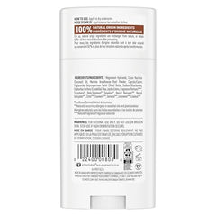 Schmidt's sandalwood packaging featuring eco-certified natural deodorant.