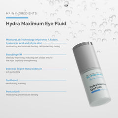 Schrammek Hydra Maximum Eye Fluid fridge cooling for refreshing sensation.