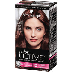 Schwarzkopf Color Ultime Cocoa Red tube delivers vivid color with premium shine.