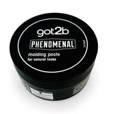 Schwarzkopf got2b Phenomenal molding paste packaging enables versatile hold and easy styling