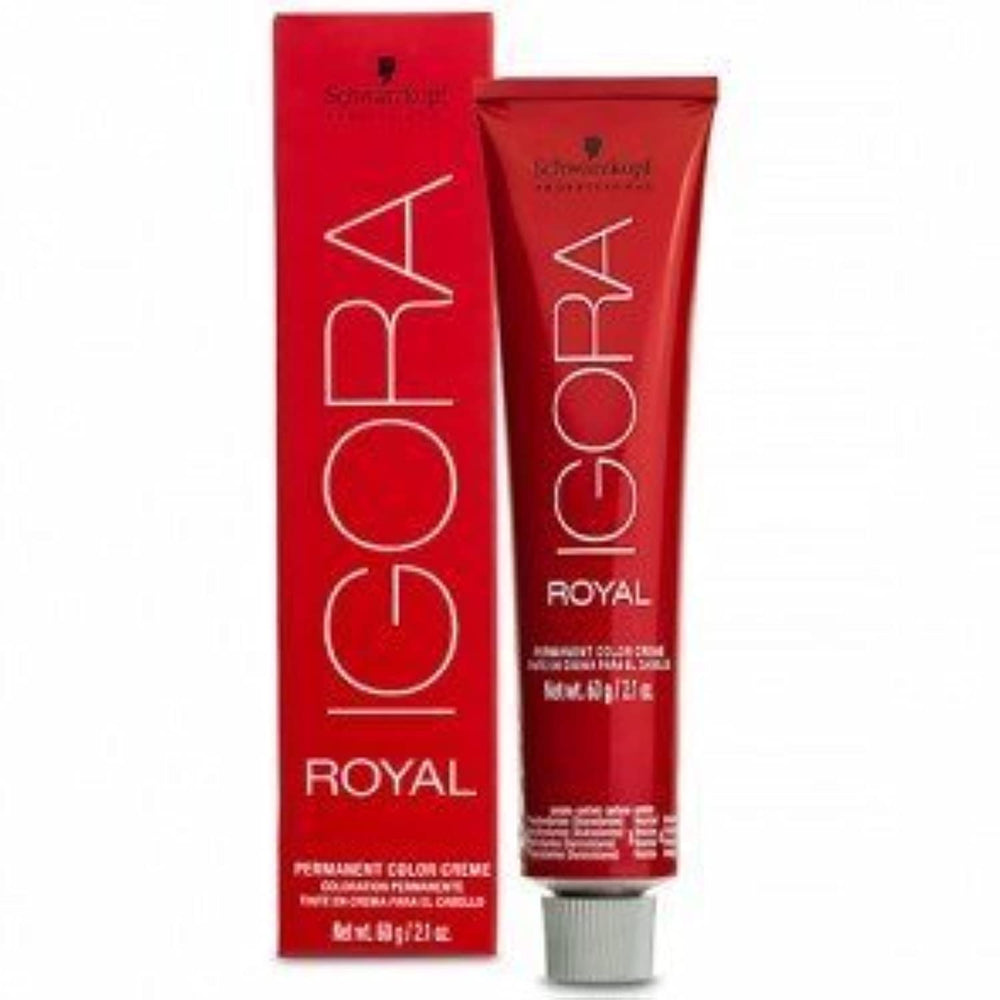 Schwarzkopf IGORA ROYAL 3-0 Dark Brown color application for even, vibrant coverage.