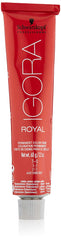 Schwarzkopf Igora Royal 7-0 color-mix palette showing balanced blonde shade.