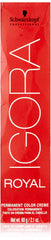 Schwarzkopf Igora Royal 7-77 copper tube delivering rich, even color