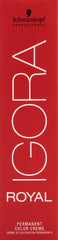 IGORA ROYAL 8-0 cream application demonstrates smooth, even color deposition