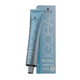 Schwarzkopf Igora Royal Highlift pack shot featuring 10-4 Ultra Blonde Beige for rich beige blonde tones.