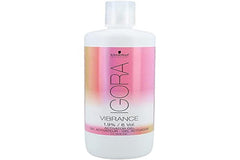 Schwarzkopf Igora Royal Vibrance Activating Gel bottle shown for controlled color processing at home.
