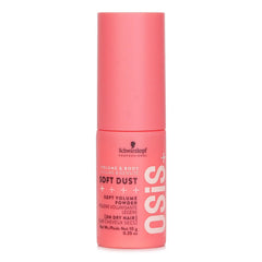 Schwarzkopf OSiS Soft Dust 10g tube showing lightweight powder for volume