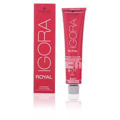 Schwarzkopf ROYAL IGORA 8-77 applicator tips support precise color placement.