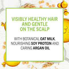 Schwarzkopf Simply Color soy protein helps maintain hair strength while coloring.