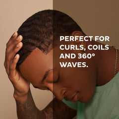 Scotch Porter Curls and Waves Hair Oil applied on damp hair for silky detangling