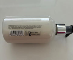 Scottish Fine Soaps Au Lait fragrance close-up evokes spa-like freshness in shower.