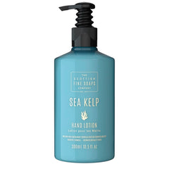 Scottish Fine Soaps Sea Kelp Hand Lotion pump bottle with hydrating formula and coastal scent