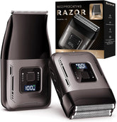 Scrorui cordless foil shaver front view for smooth, everyday facial grooming.