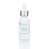 Sea-El Hyaluronic Acid Serum Drops bottle delivers radiant hydration for daily glow.