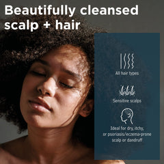 Sea Magik Pink Salt Shampoo Himalayan salts close-up shows mineral cleansing benefit