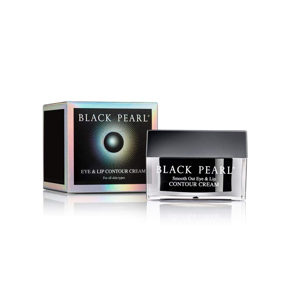 Sea of Spa Black Pearl Eye and Lip Contour Cream bottle for delicate area hydration.