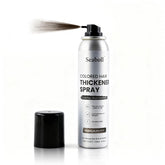 Seaboll root-touch-up spray in natural tones blends gray roots seamlessly.